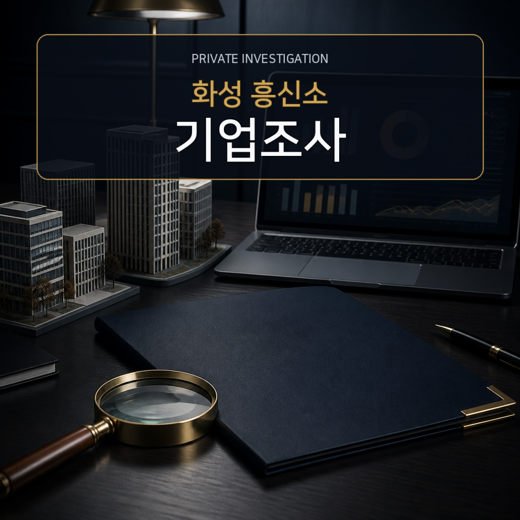 화성 기업·거래처 조사 전문 흥신소